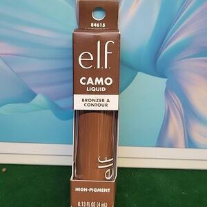 Elf Camo Liquid Bronzer & Contour High Pigment 4ml New - 7 Tan/Deep